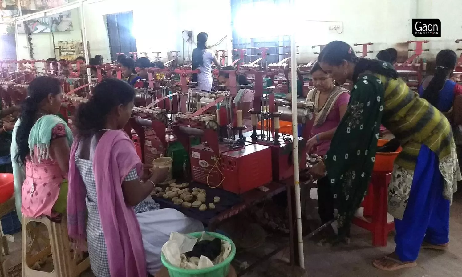 Kuni Dehury has trained about 500 women to use these the solar-powered machines and adopt the new technology for silk reeling.