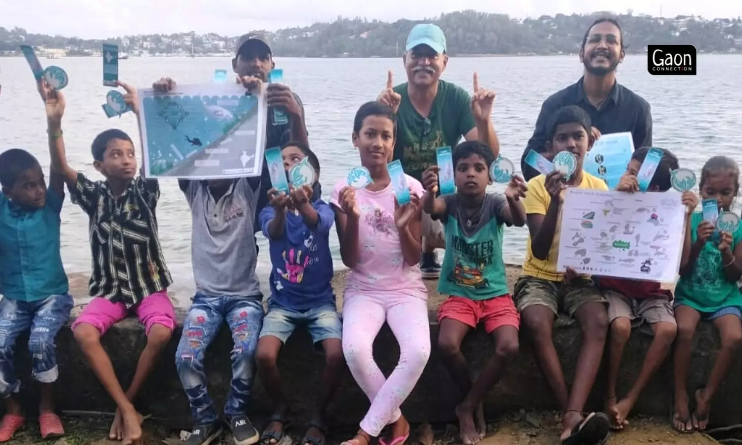 He teaches his students about biodiversity, and how to map their natural resources.