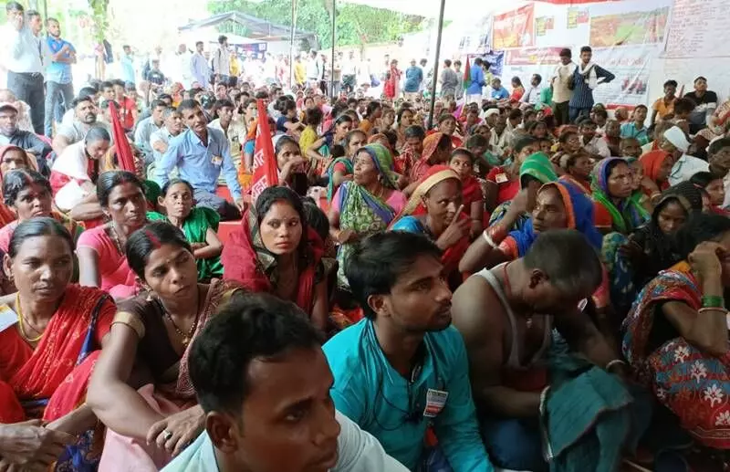 Protesters at Delhis Jantar Mantar on August 2. 