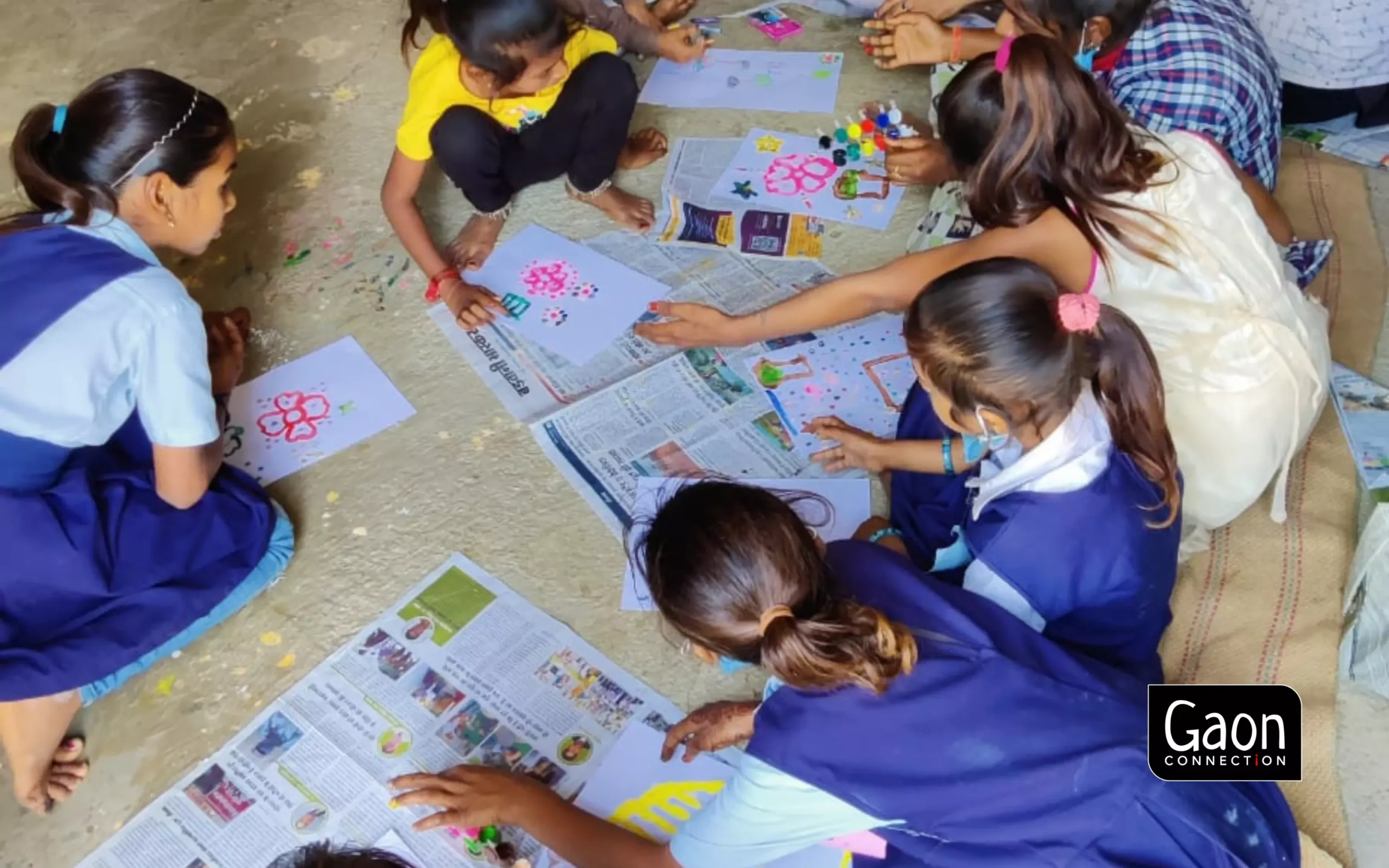 Teachers teach children in these learning centres through different methods including board games.