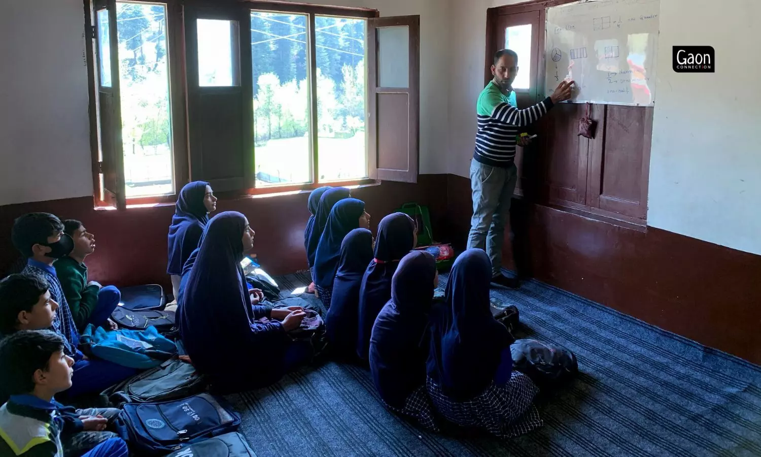 Irfan Ahmed Shah addresses himself as a regular teacher trying his best to mould the future of these youngsters for a brighter tomorrow.