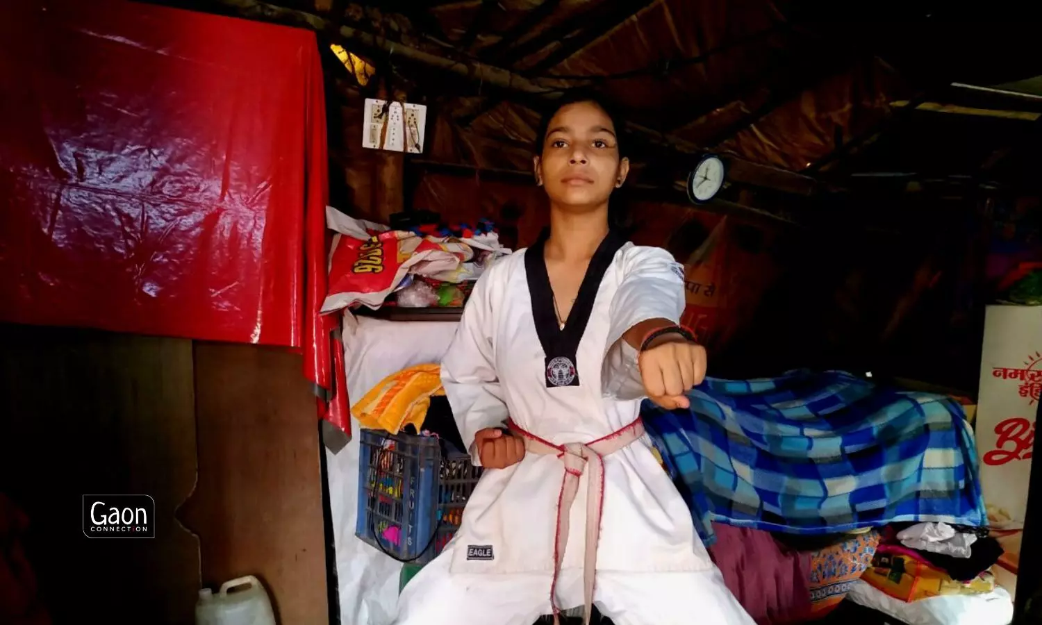 I participated in the circle level Taekwondo competition. The very next year, in 2016, I won the gold in the same event, said Pooja.